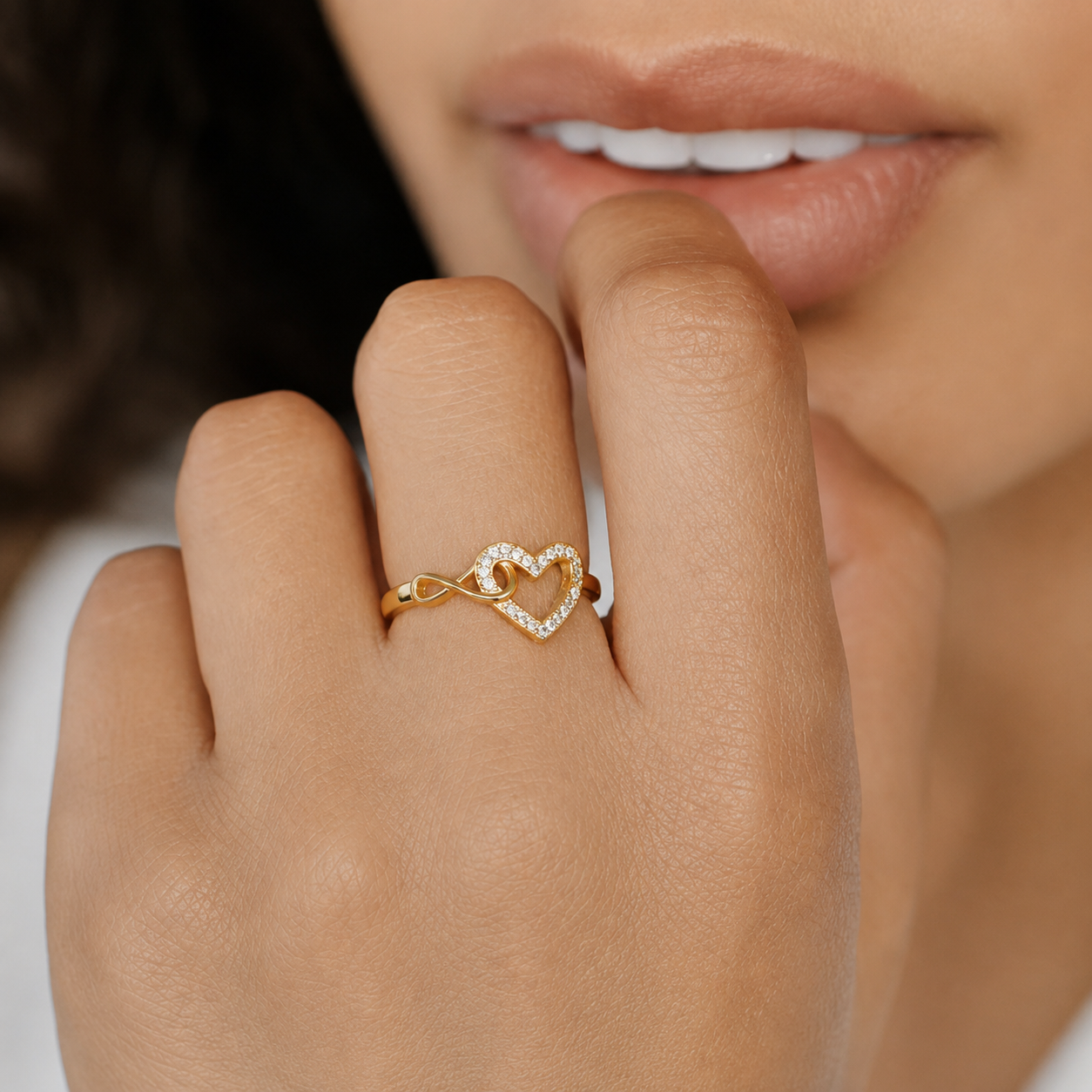 BAGUE AJUSTABLE "À MA FILLE"